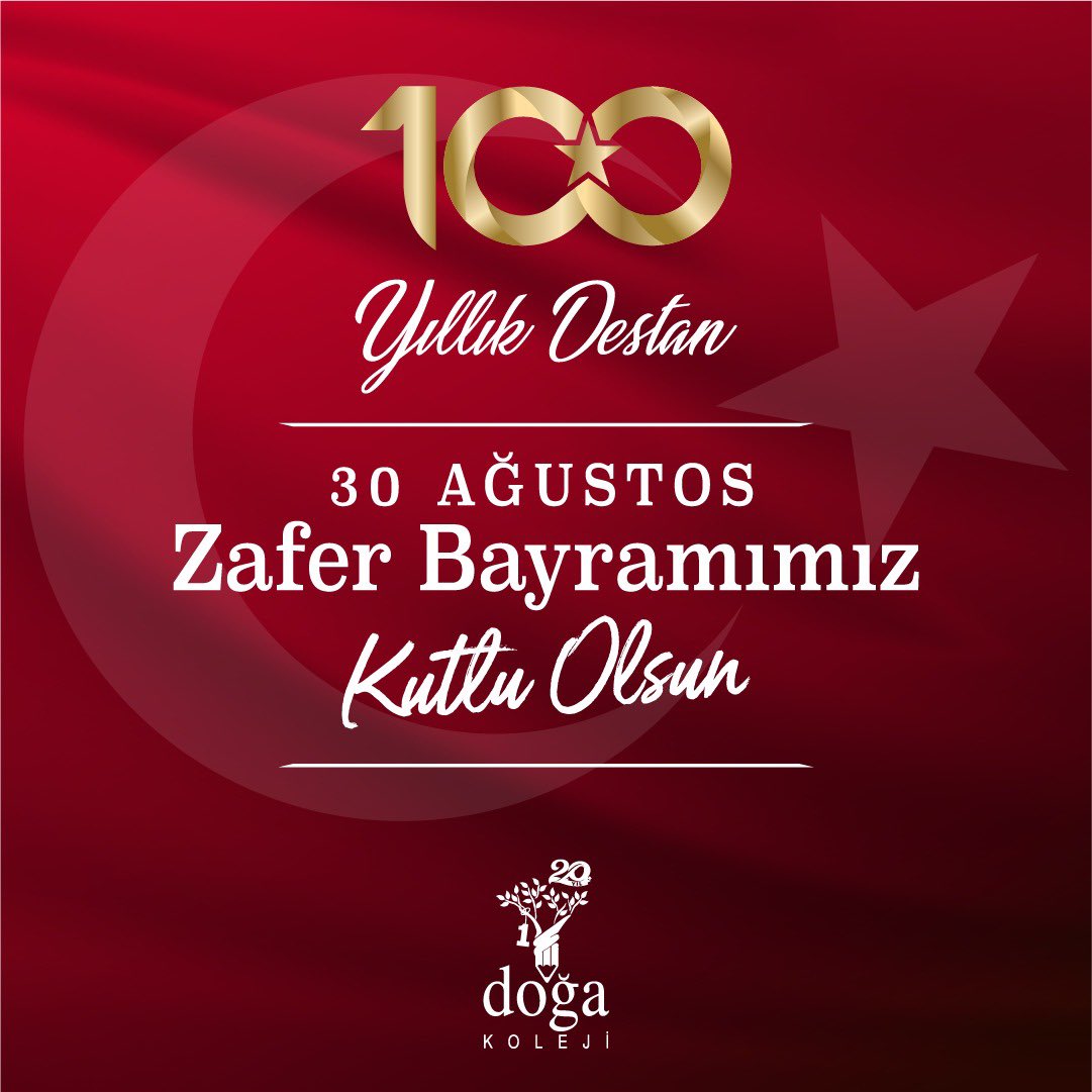 Bize bu vatanı emanet eden Gazi Mustafa Kemal Atatürk başta olmak üzere tüm şehitlerimizi saygı ve minnetle anıyoruz.

30 Ağustos Zafer Bayramımızın 100. yılı kutlu olsun 🇹🇷