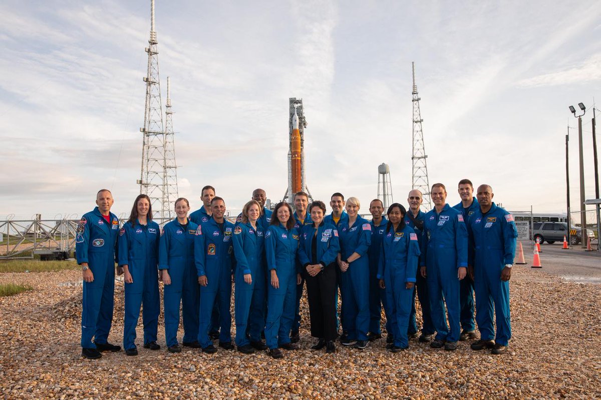 Safety is paramount and today's Artemis I launch attempt was scrubbed. I am excited to have had a photo op yesterday with my colleagues with Artemis 1 at the pad. Reference nasa.gov for Artemis I updates.