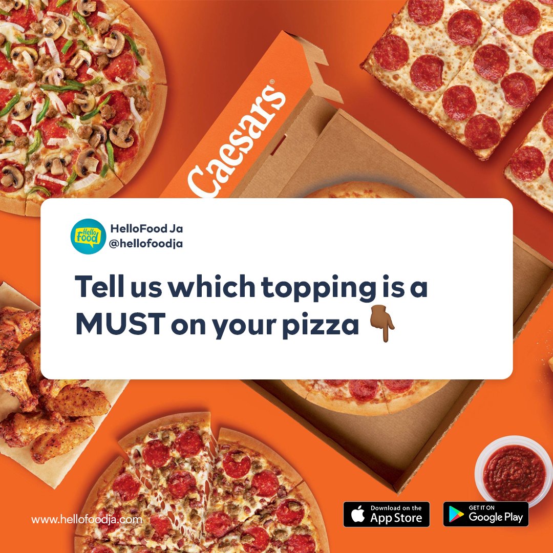 hellofoodja's tweet photo. Cheeeeeese is a must! And pineapples.
#HelloFood #HelloFoodJa #LittleCaesarsJa https://t.co/zGq1dEcTcM