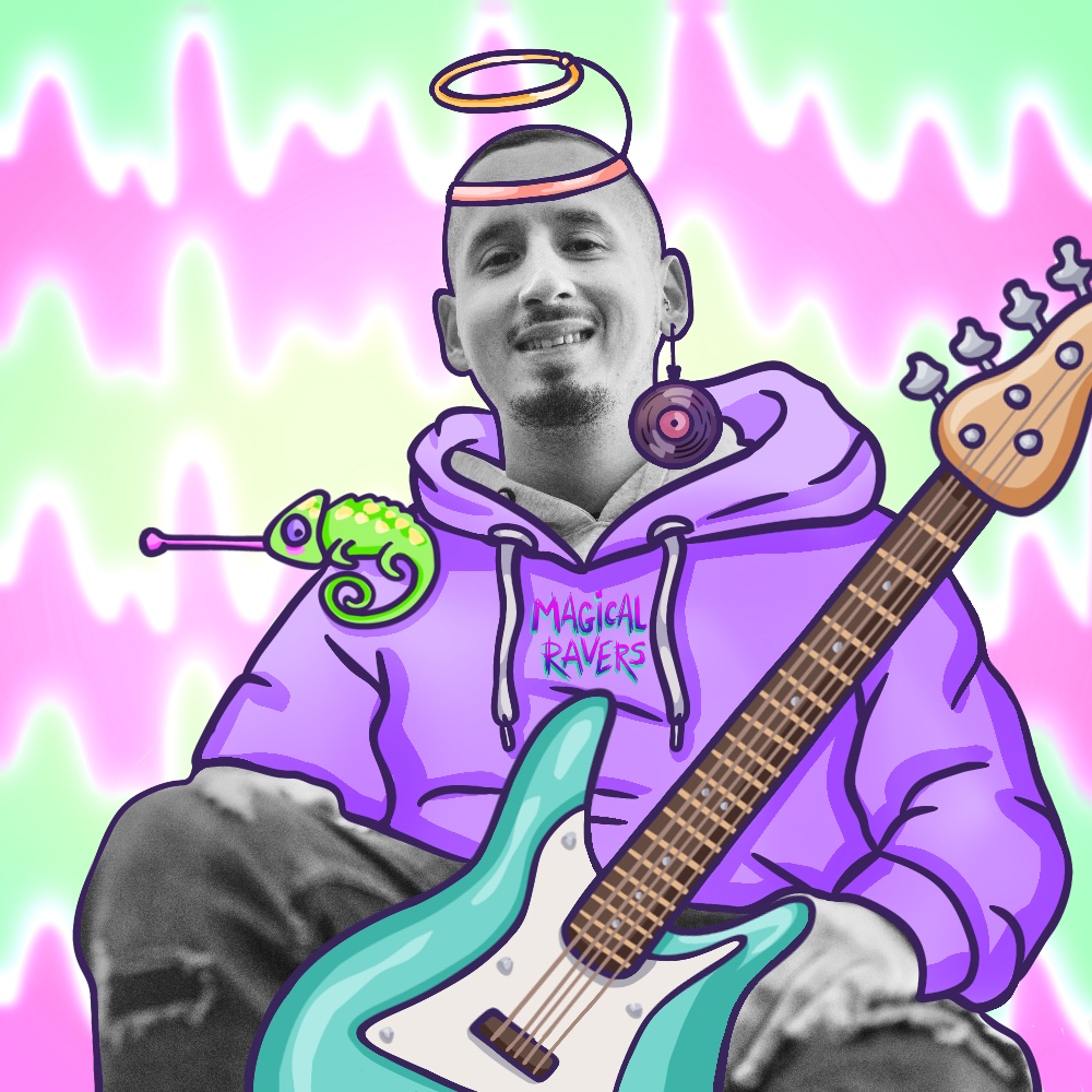 #MeetOurTeam | <a href="/echoboyart/">Echoboyart</a>  aka “The Musician”🎶
Eliran Zohar, aka Echoboy began his journey in his youth, playing the piano and listening to a variety of both classical &amp; electronic music. Later running a musical project named SQUIDS with his childhood friend.