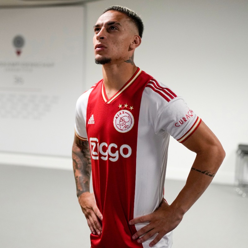 AFCAjax's tweet photo. Ajax and Manchester United reach agreement on Antony Matheus dos Santos.