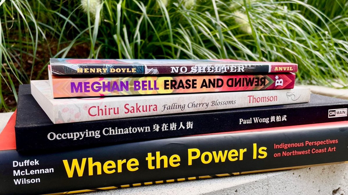 Get your bookmarks ready – five books that reflect Vancouver’s character, diversity, history &amp; residents have been selected as finalists for the City of Vancouver Book Award. See which books are in the running ➡️ ow.ly/6IIi50Ktyyj