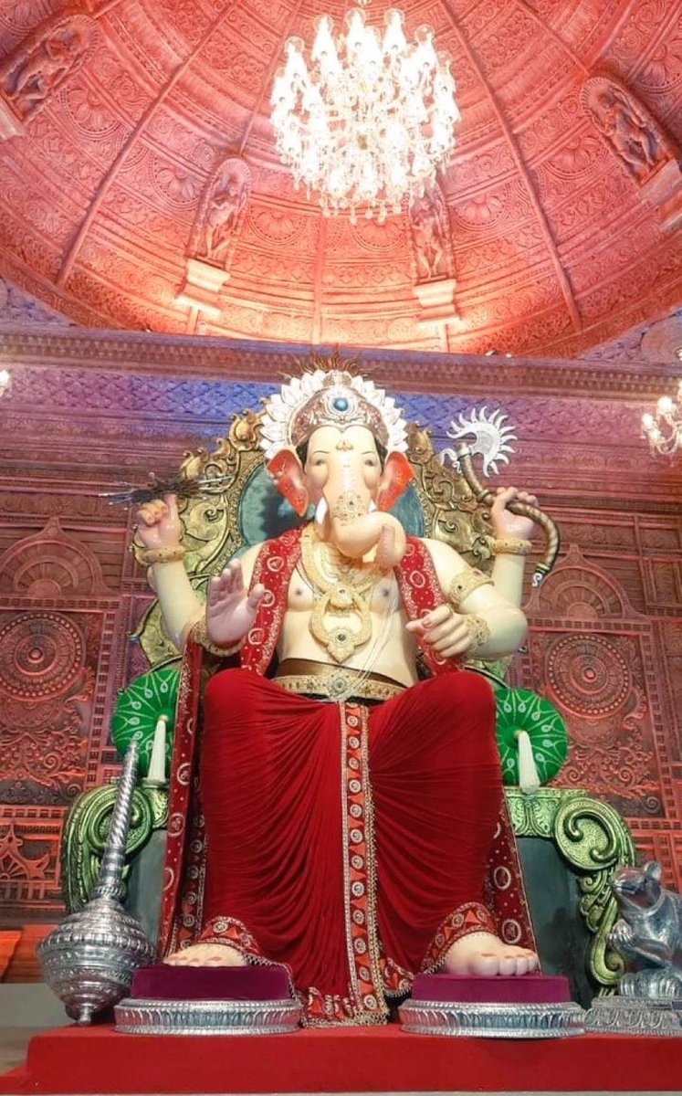 Deepakk75058621's tweet photo. Ganpati Bappa 🌹🌹🌹Lalbaug Cha Raja …. https://t.co/YWNmSzxlfh