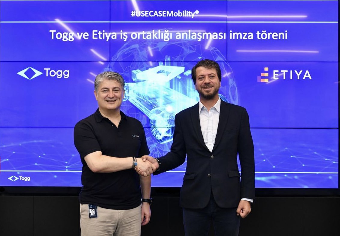 We are pleased to announce our collaboration with Togg, Türkiye’s first smart electric vehicle producer and global USECASEMobility® brand, to deliver the best-personalized #usecasemobility experience to Togg users through our AI-driven Digital Business Platform. #togg #etiya