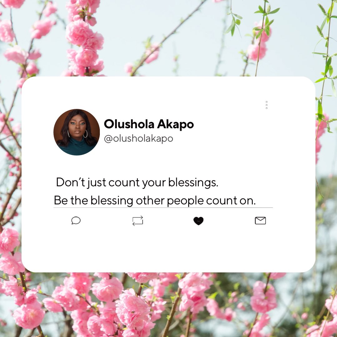 Olusholakapo's tweet photo. Be the reason someone smiles today 
💝💝
.
.
I  am just a DM away 
.
.
Holla me if you need help navigating your journey or you know someone that does.
 #CancerLifeCoach #BreastCancerSurvivor  #MemoirsofaSurvivor #Olusholakapo #CoachOlusholakapo https://t.co/EixeM3dkHd