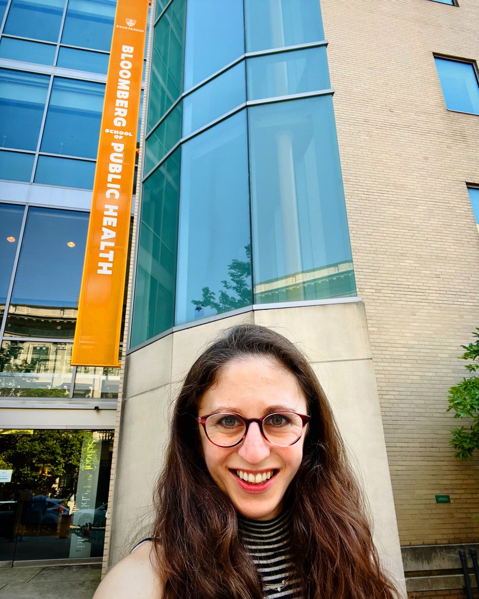 cgreenba's tweet photo. Never too old for another back to school photo. Day one of my PhD program @JohnsHopkinsSPH complete!!! Here’s to years of learning, research, and adventures ahead! https://t.co/f6k4maf6Vo
