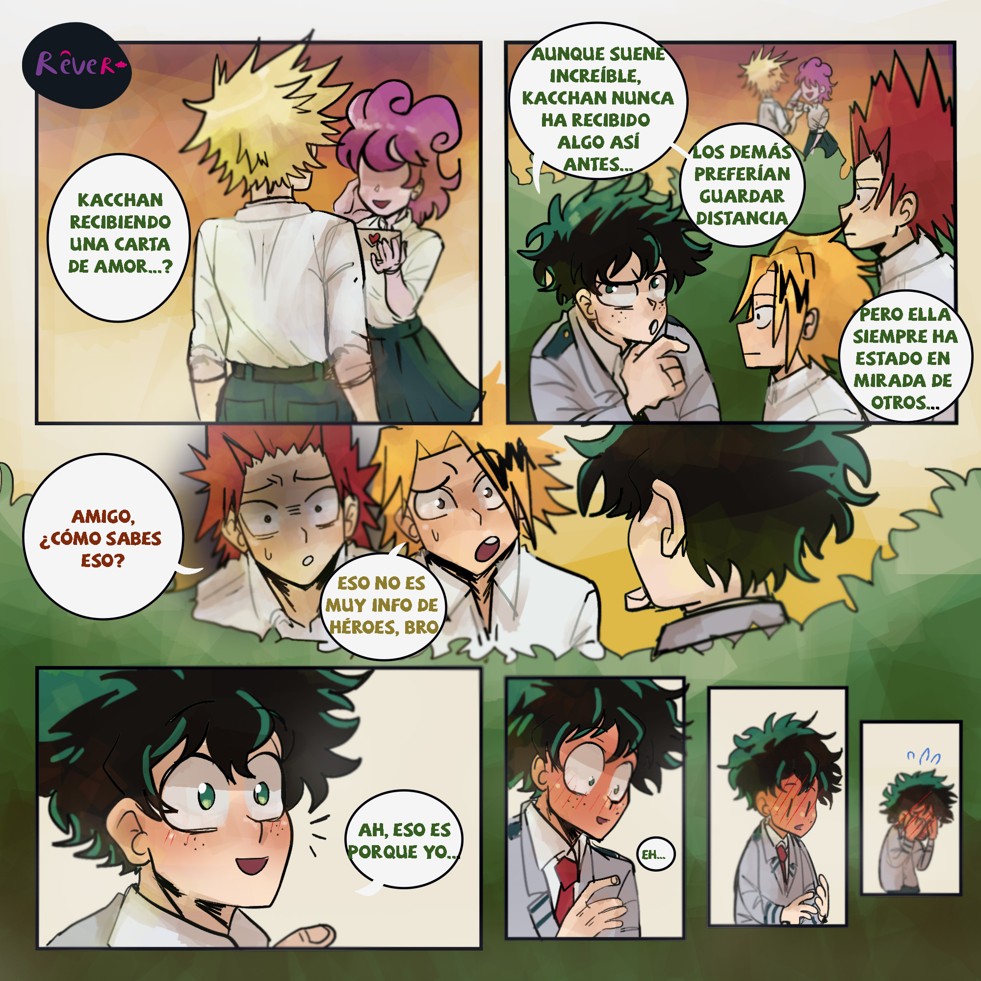 RêveR on X: Ahora en español👁️bkdk bakudeku t.coObGMTUrazX  X