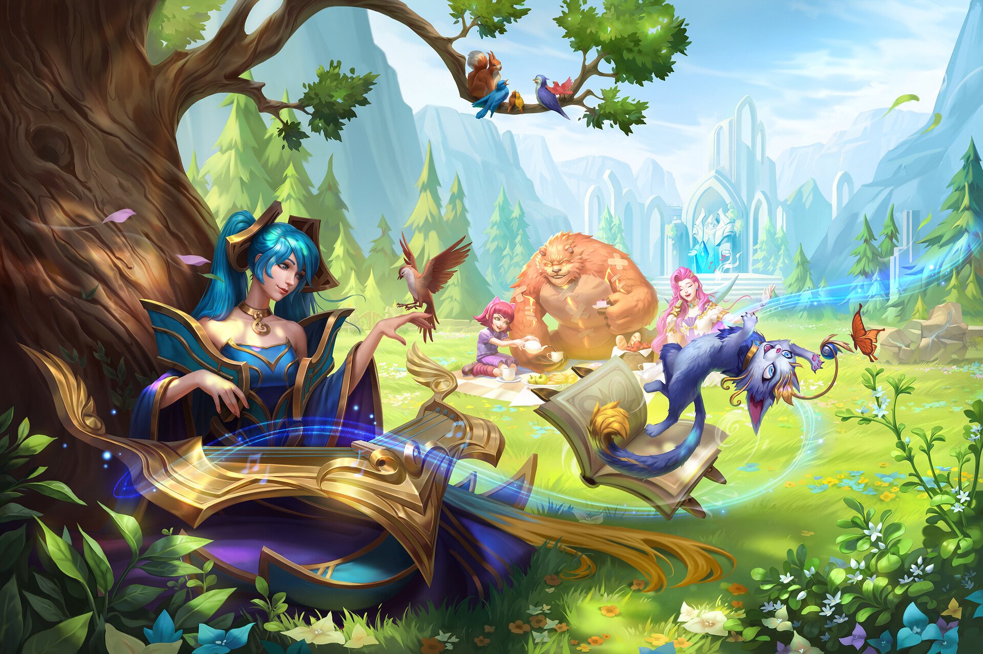 Jumaralo Hex on Twitter "Wild Rift Promo Art League of Legends Wild