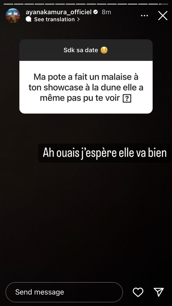 Eh aya nakamura elle va me tuer elle est trop drôle 💀