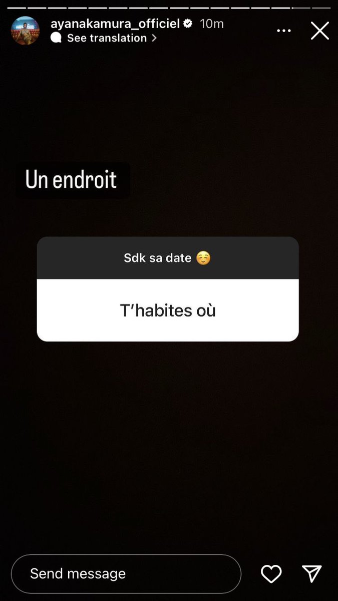 702dc3's tweet photo. Eh aya nakamura elle va me tuer elle est trop drôle 💀 https://t.co/iJxbEy07Ta