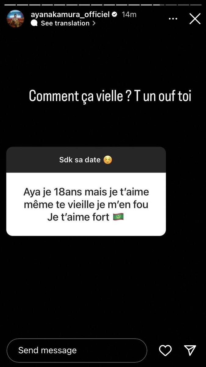 702dc3's tweet photo. Eh aya nakamura elle va me tuer elle est trop drôle 💀 https://t.co/iJxbEy07Ta