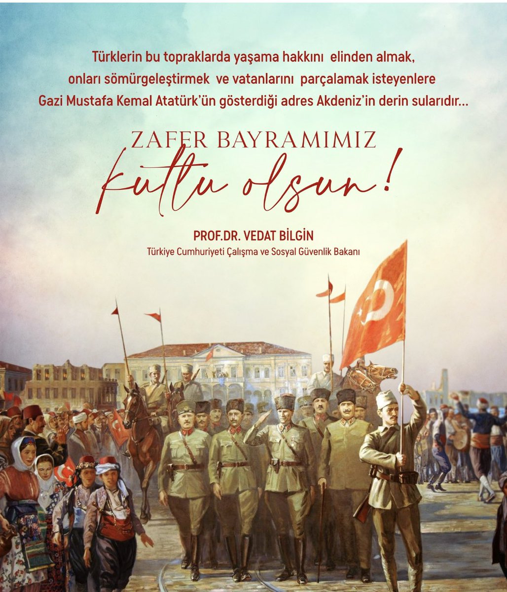 vedatbilgn's tweet photo. 26 Ağustos 1071’den 30 Ağustos 1922’ye uzanan tarihsel çizgi Türk milletinin kader çizgisidir. https://t.co/yEItUzjI39