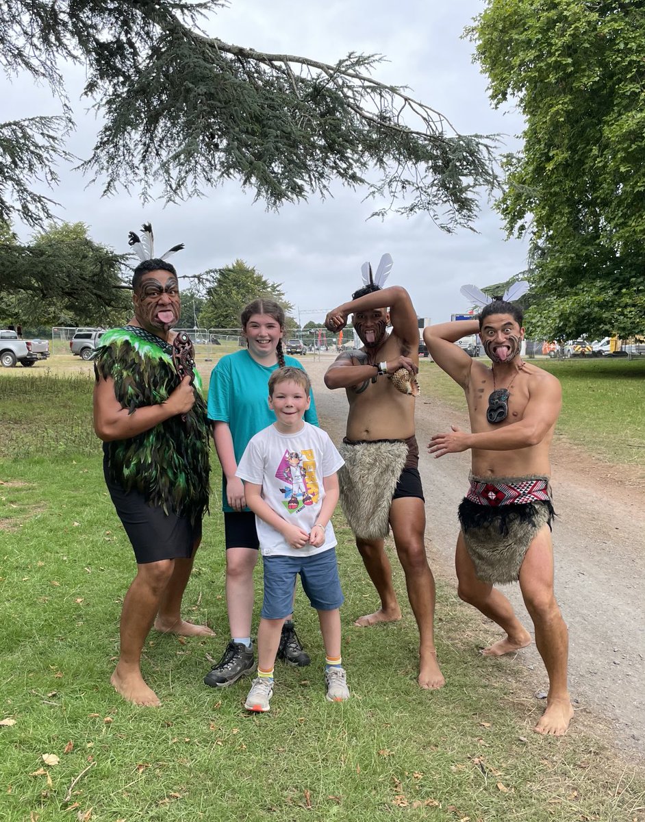 Just scrolling through all the happy memories we made this weekend ⁦<a href="/Gonewildfest/">Gone Wild Festival</a>⁩ and found this beauty!  My kids look like they’re about to leg it 😂😂😂.  So much fun.  The Hakka group were so interesting and informative about their culture during their talks #mygonewild