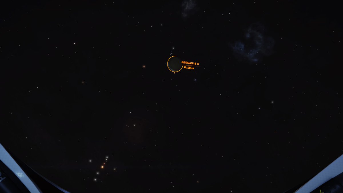 Reiniadi 8C looms larger in the sky than yesterday at 0.18 Ls away compared to 0.30 Ls yesterday. Looking forward to seeing it upclose 🌖🌔