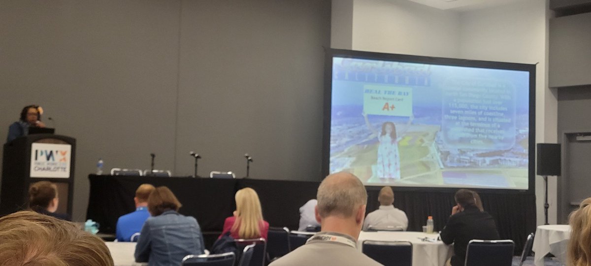 iron_sheff's tweet photo. Shawnetta Grandberry @carlsbadcagov https://t.co/BbdEykEeeS bringing great energy and even better presentation to close Day 1 of Stormwater Summit @APWATWEETS #APWAWater talking #Stormwater Compliance and Development Review https://t.co/01k8ObuKwq