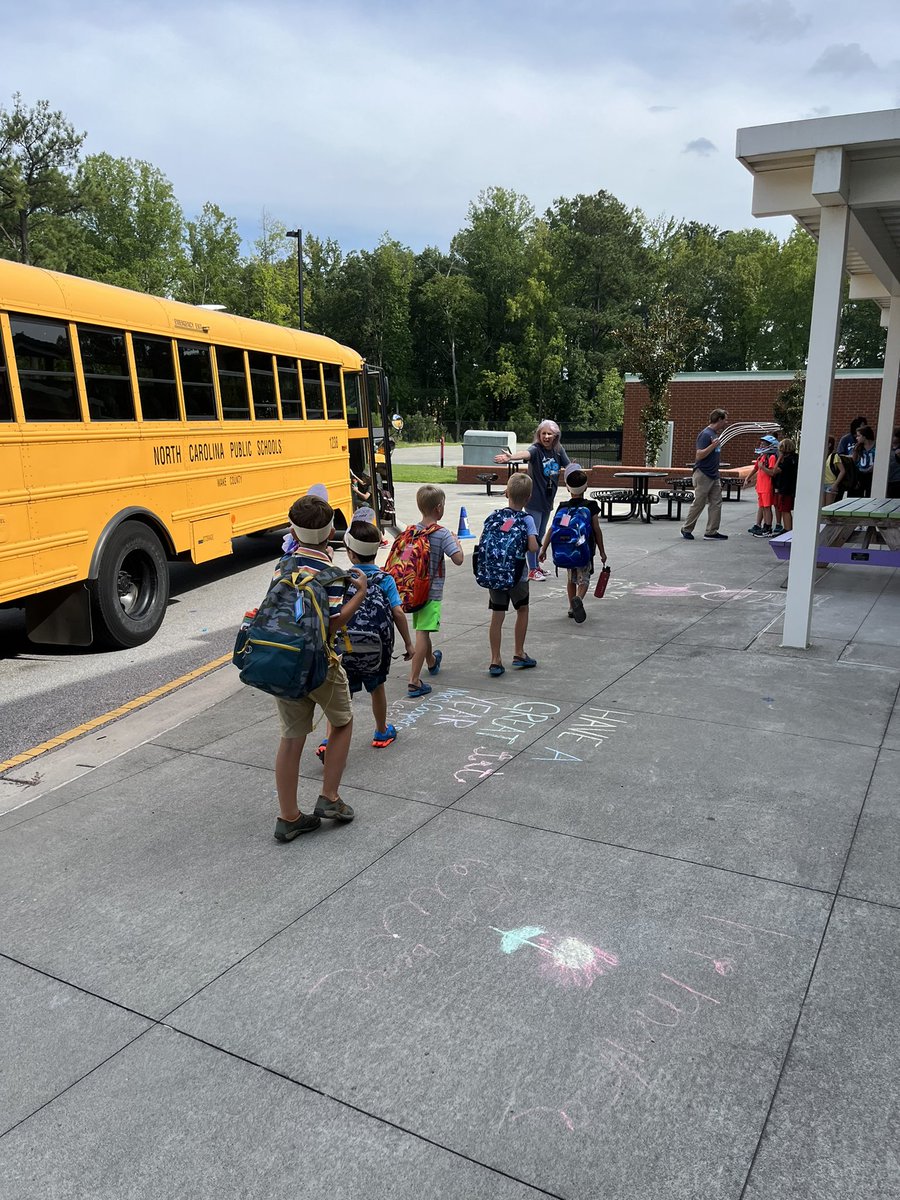 It was an amazing first day of school! Our sailors loved their teachers, met new friends, and got home safely. #CrushingIt #TeachersAndStaffRock