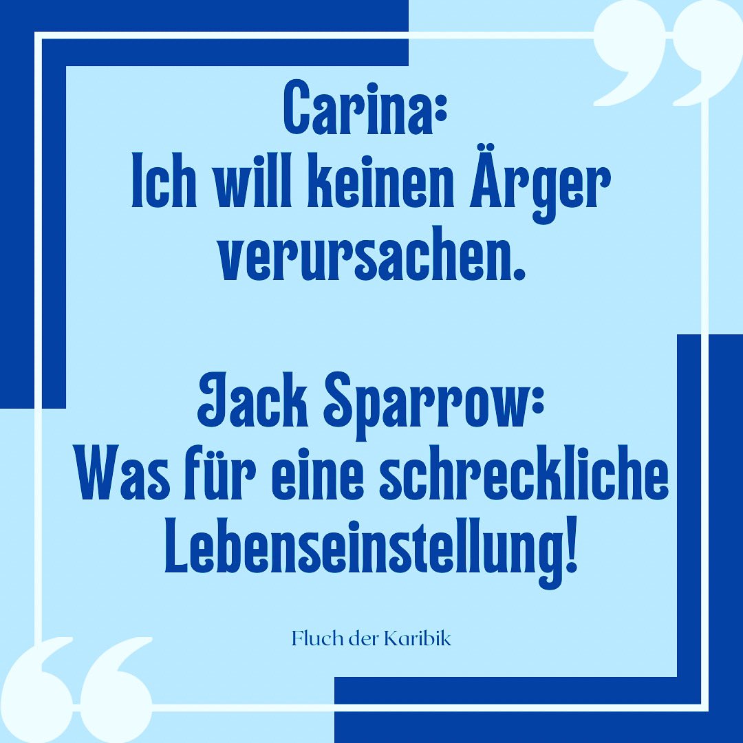 🏴‍☠️😀 #rechthater #manmussnichtimmernettsein #einfachmalsein #nichtsobescheidenliebes #rausdamit #fluchderkaribik5 #filmzitate #salazardsrache #ärgermussraus #wutunterdrücken #gelassenreagieren #wenigerexplodieren #woerrechthathaterrecht