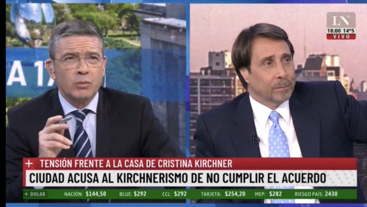 🗣 3 puntos para el pase entre @edufeiok y @PRossiOficial en @lanacionmas lidera los canales de noticias