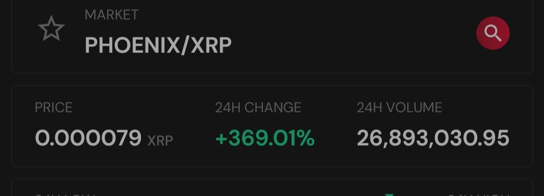 Just a matter of time.

You have seen nothing yet.

We love secret sauce.

#Phoenixswap #XRP