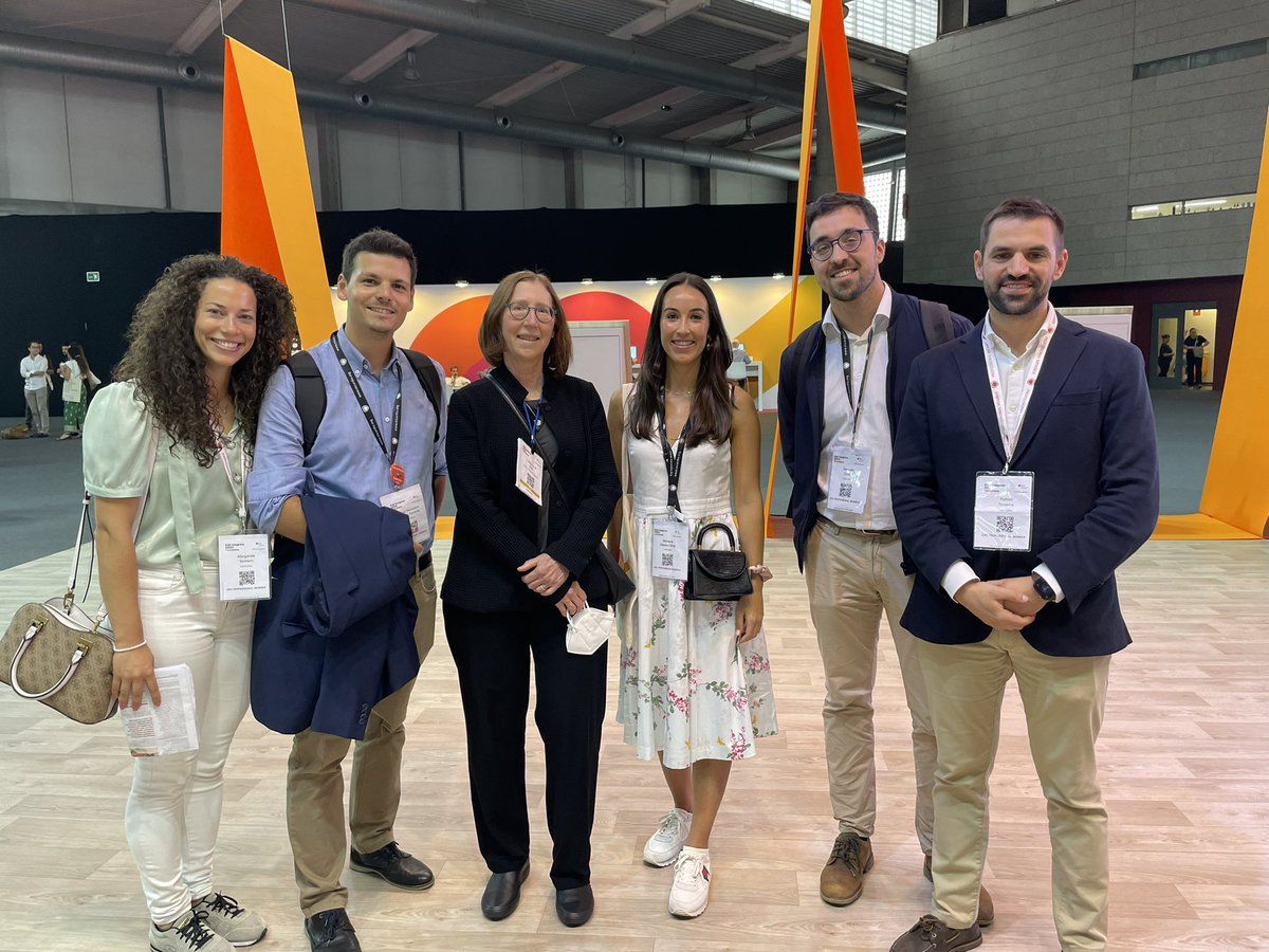 mariana_r_silva's tweet photo. We met a legend at the #ESCCongress! What an honour @ottoecho 

@diogoasantosfer @TemtemMargarida https://t.co/mKguOAC4aJ