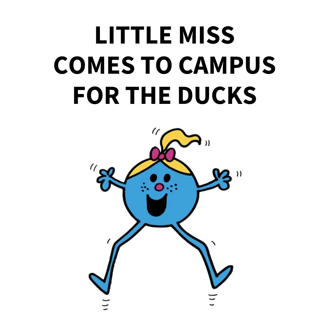 UWEauClaire's tweet photo. With classes nearing, we thought this trend would be appropriate 😂 😂 Which #uwec themed "Little Miss" or "Little Mr" character are you? #blugoldbound https://t.co/OJ2aZKw7df