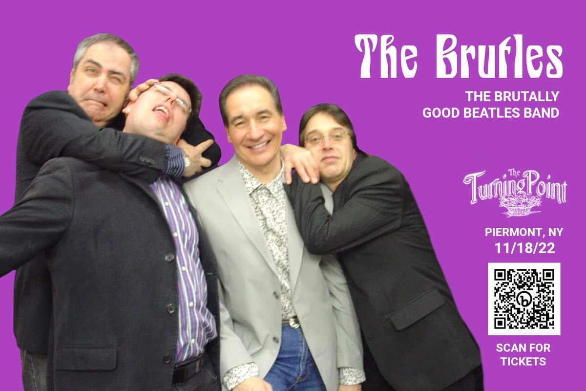 monroe_quinn's tweet photo. Get your tickets now! We are 1/2 sold out already! This photo was taken during our Bruno Sammartino period. #thebrutles #turningpointcafe #wamplerpedals #voxamps #pyramidstrings #piermontny https://t.co/gVShKp3hY2