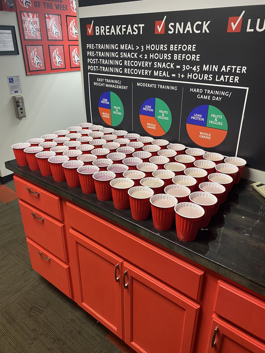 #SmoothieTime <a href="/Carthage_FB/">Carthage Football</a> <a href="/CoachDustinHass/">Dustin Hass</a>