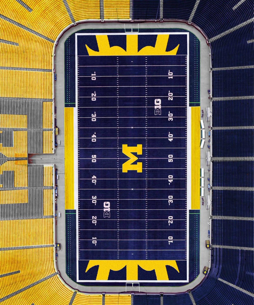 Would y’all like to see Navy turf in Ann Arbor? - #Michigan #CFB #CollegeFootball #UM