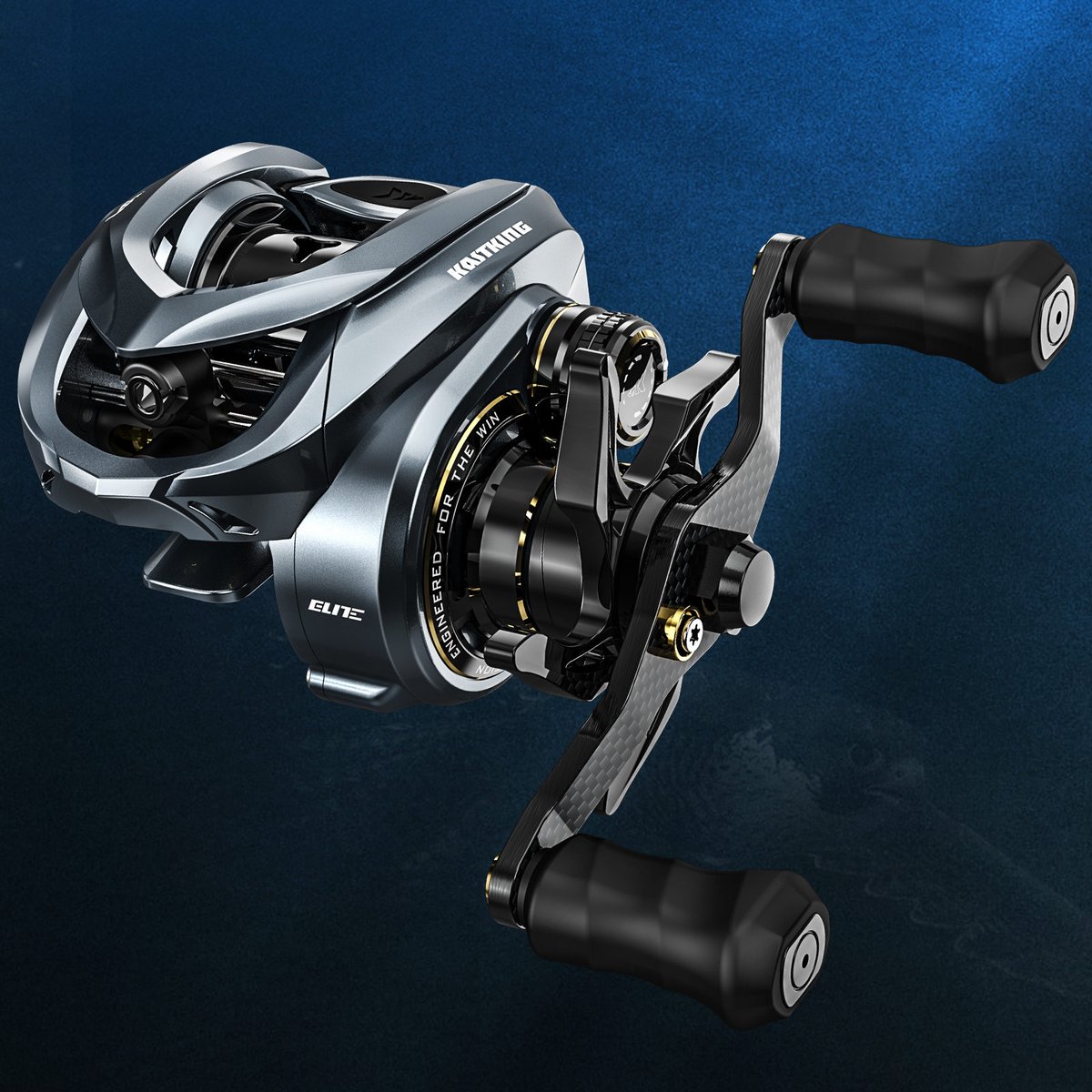 KastKingUSA's tweet photo. NOW AVAILABLE: The Kestrel Elite Bait Finesse casting reel. 

Weighing in at only 4.4 oz, this reel has a full magnesium frame and carbon side covers, creating the lightest bait caster available. 
Shop Now: https://t.co/kN0o8AFcLh  

 #kastkingkestrel #bfs #bfsfishing https://t.co/I8g8LrUwvZ
