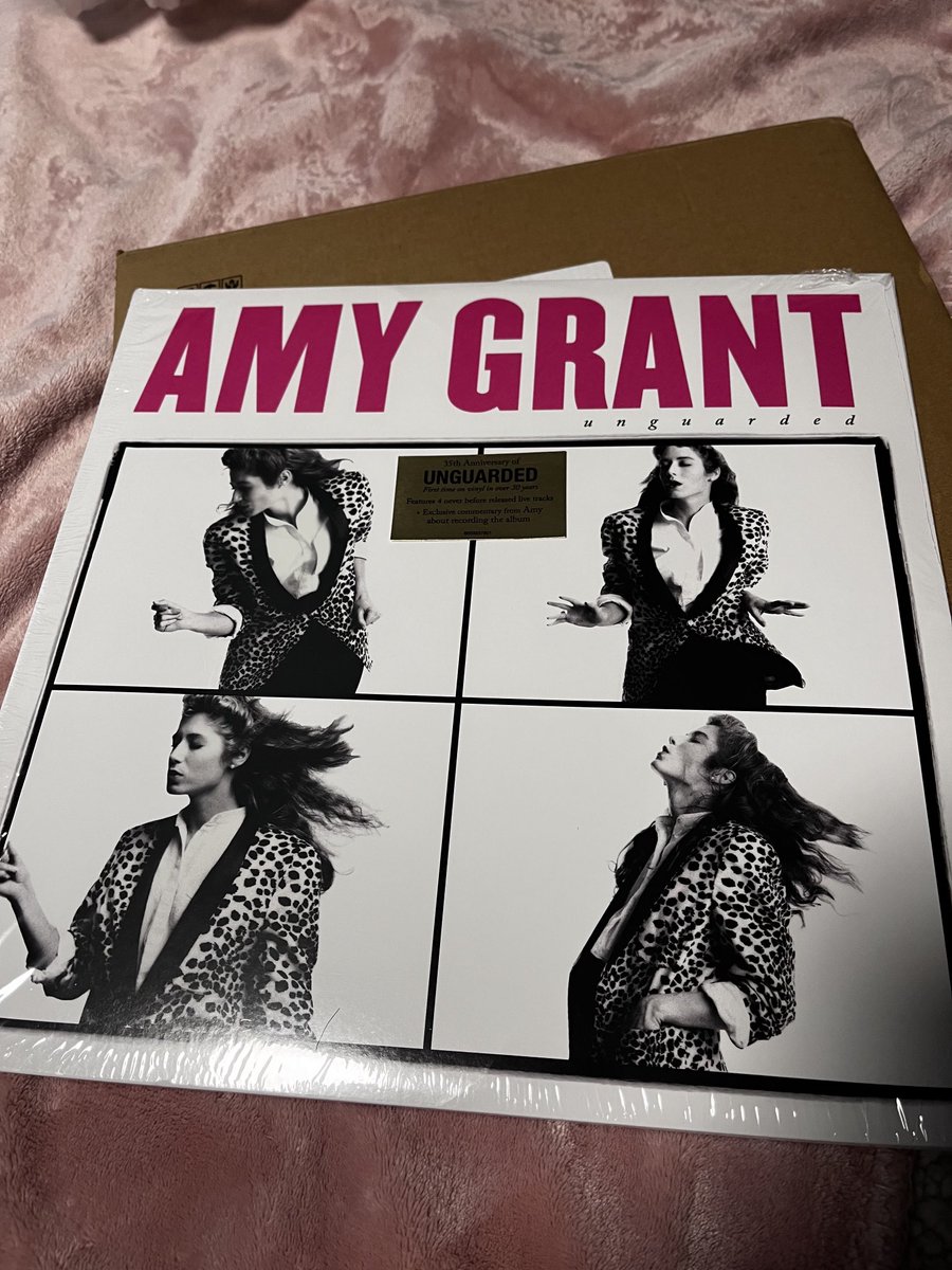 ⁦Look what finally arrived today on vinyl! Yay ⁦<a href="/amygrant/">Amy Grant</a>⁩ #unguarded