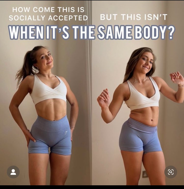 I dream of a world where skinny people stop doing this