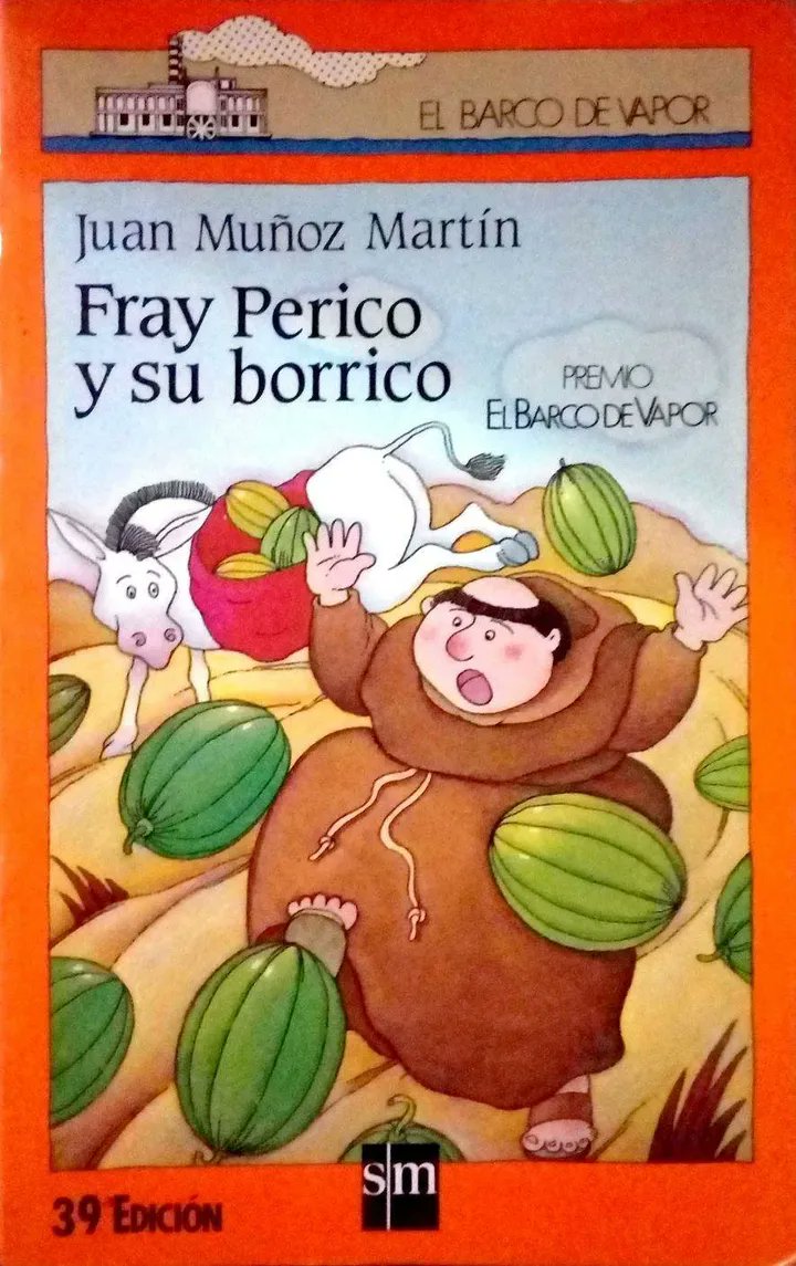 TioViajero's tweet photo. Día 7
Querido sobrino Gobo: He sacado un libro genial de la biblioteca. Literatura de calidad y alto contenido social. ¿Para cuando la película? Propongo a Gerard Depardieu como Fray Perico y a Santiago Segura como el borrico (si puede hacer de guapo cuarentón esto está chupao) https://t.co/RzFBN7Prmt