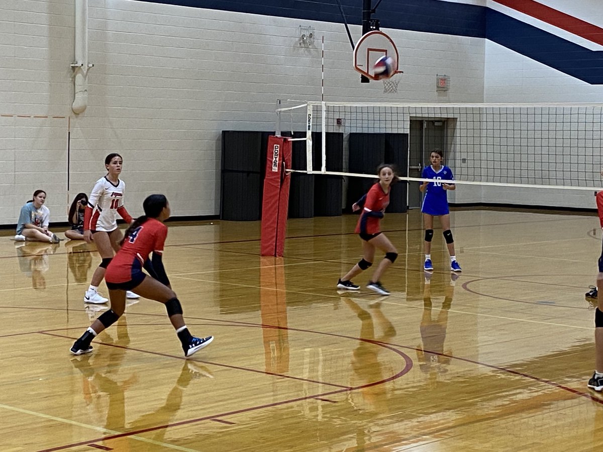 ASTodd12's tweet image. Volleyball home opener vs Oregon Trail. Good luck Jags!!