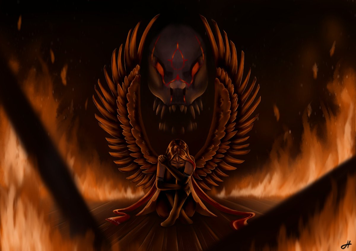 maky_art's tweet image. Seraphina Vermillion - fanart

(this oc belongs to @PhoenixNight7)