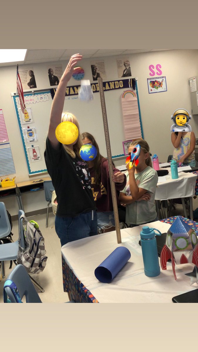 MissJohnsonUCF's tweet photo. Results are in! They made some great modules and had wonderful discussions when a module didn’t have the right volume for the spaceship or had differences in mass. We ran repeated trials to make sure our design results were valid. https://t.co/FLkCfJc2PM