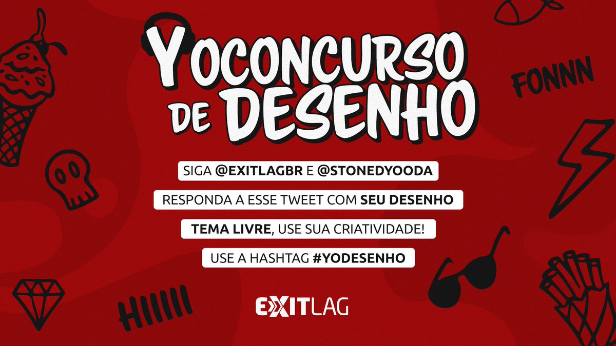 StoneDYooDa's tweet image. Rapazeada a @ExitLagBR vai dar 2 gift cards de 15.000 RP pros YoDistas que fizerem os desenhos mais criativos e mandarem aqui nesse Tweet

Vamos ver os desenhos daqui uns dias em live e vou escolher junto do chat os dois mais criativos pra ganhar os gift cards

Y