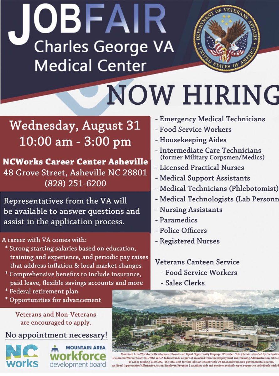 Mountain Area Works on Twitter "The Charles VA Medical Center