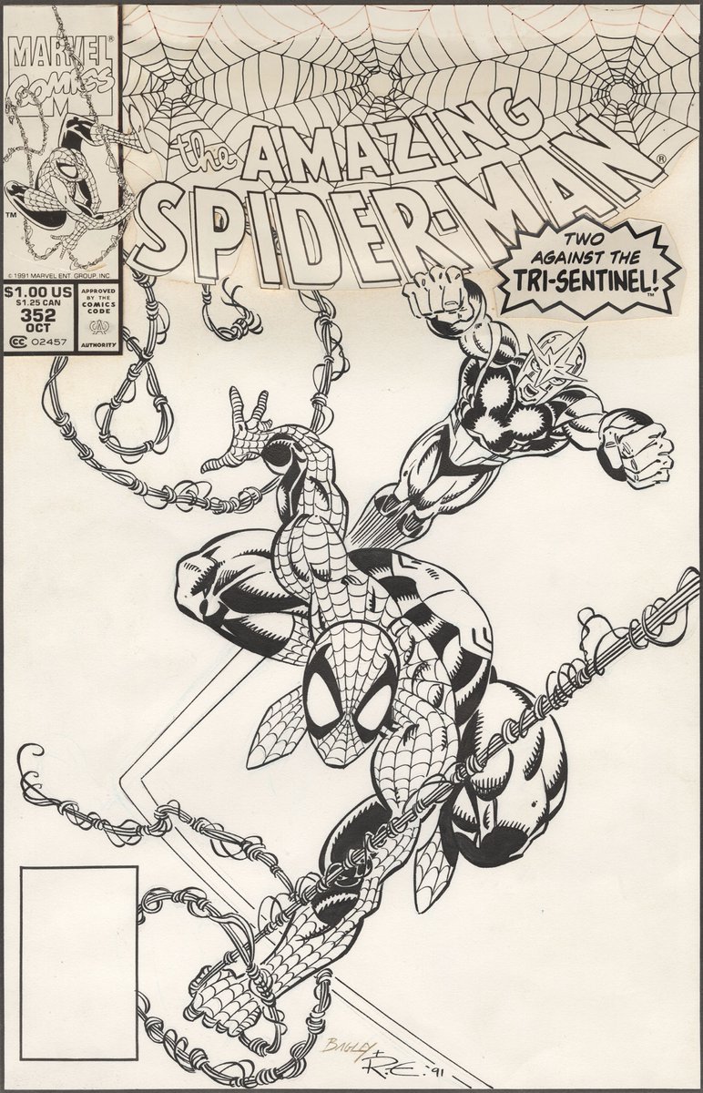 iamluke85's tweet photo. #spiderman by #spiderman #nova by #MarkBagley (Penciller) ,#RandyEmberlin (Inker) https://t.co/GJ7jCkfZt7