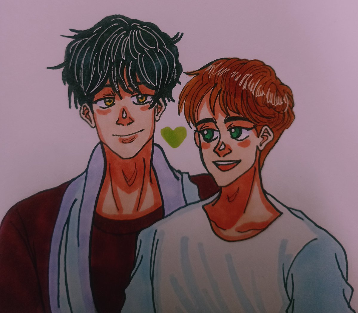 tai_ned_le's tweet photo. а ещё я была гением и нарисовала картиночки по bj alex😍

#bjalex #bj_alex https://t.co/1Td2efWVOR