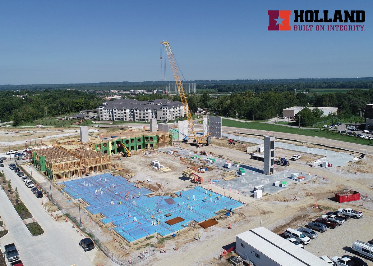 Holland_CS's tweet photo. We shared a story recently on our work on the Wildhorse project in Chesterfield, and here is our progress so far on that jobsite! We can't wait to share more on this exciting project as we move forward.

#HollandBuilt #builtonintegrity #construction #stl #chesterfield https://t.co/5NP2PSZD4W