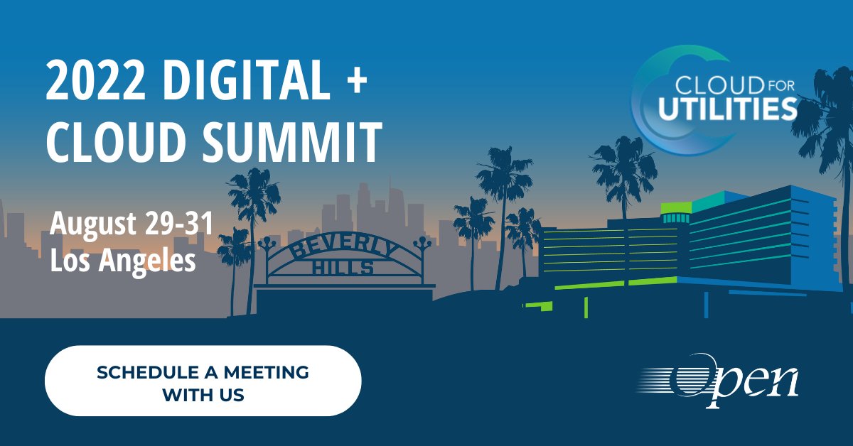 OpenIntlco's tweet photo. We are excited to attend the #DigitalCloudSummit22, a space to discover new ideas and technologies for the #UtilityOfTheFuture. Schedule a meeting with us at the summit  ➡️ https://t.co/c3PeTodgf8 @cloud4utilities https://t.co/KNxh8ne9iM
