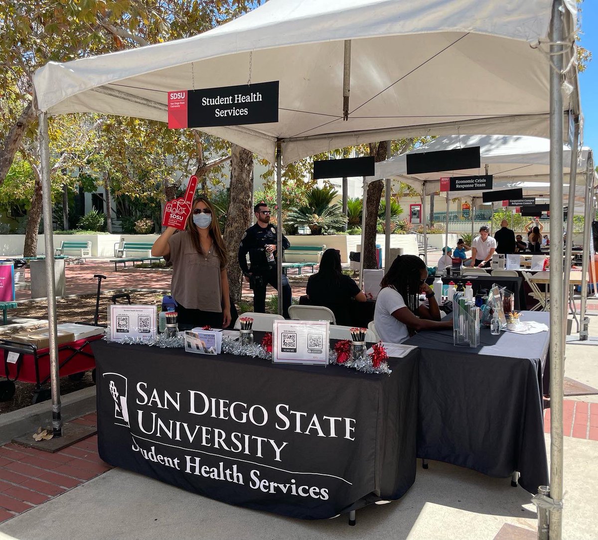 SDSU_SHS's tweet photo. We had a blast over the last month meeting our incoming students at orientation! https://t.co/hpXKaUUwdF