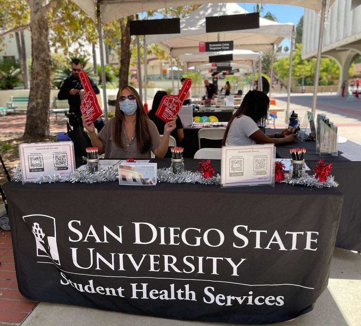 SDSU_SHS's tweet photo. We had a blast over the last month meeting our incoming students at orientation! https://t.co/hpXKaUUwdF