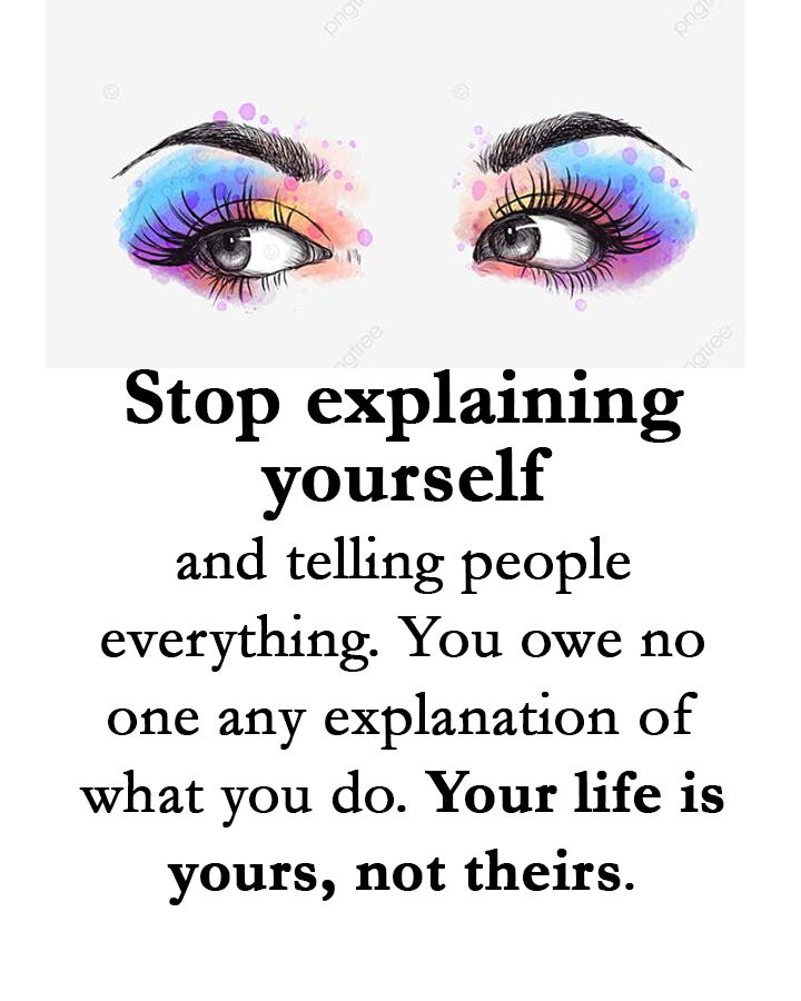 A_MasterMassage's tweet photo. #Quote #QuoteOfTheDay #Stop #Explaining #Telling #You #OweNoOne #Explaination #YouDo #YourLife #TakeCare #NeverGiveUp
๐Quote of the Day๐
"Stop explaining yourself and telling people everything. You owe no one any explanation of what you do. Your life is yours, not theirs." https://t.co/imvLdfoi7W