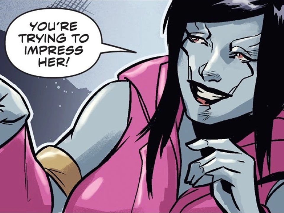 if psycho pink wasn’t trying to beat me up all the time trying to kill me i would of considered her a friend if she were back to normal and not evil