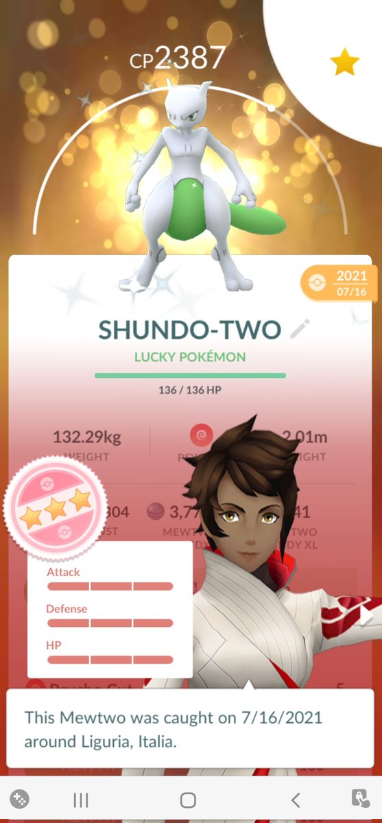 JohnnyAwesomeVG's tweet photo. I couldn't believe when i saw it !
After ~600 raids during the june run without any good shinies,the miracle finally happened during GO Fest,my first shundo legendary.
I was almost crying,i looked for this so long 😭😭😭😭😭
#PokemonGO
#shundo
#shiny
#mewtwo
#gofestfinale https://t.co/3AouGs8Myi