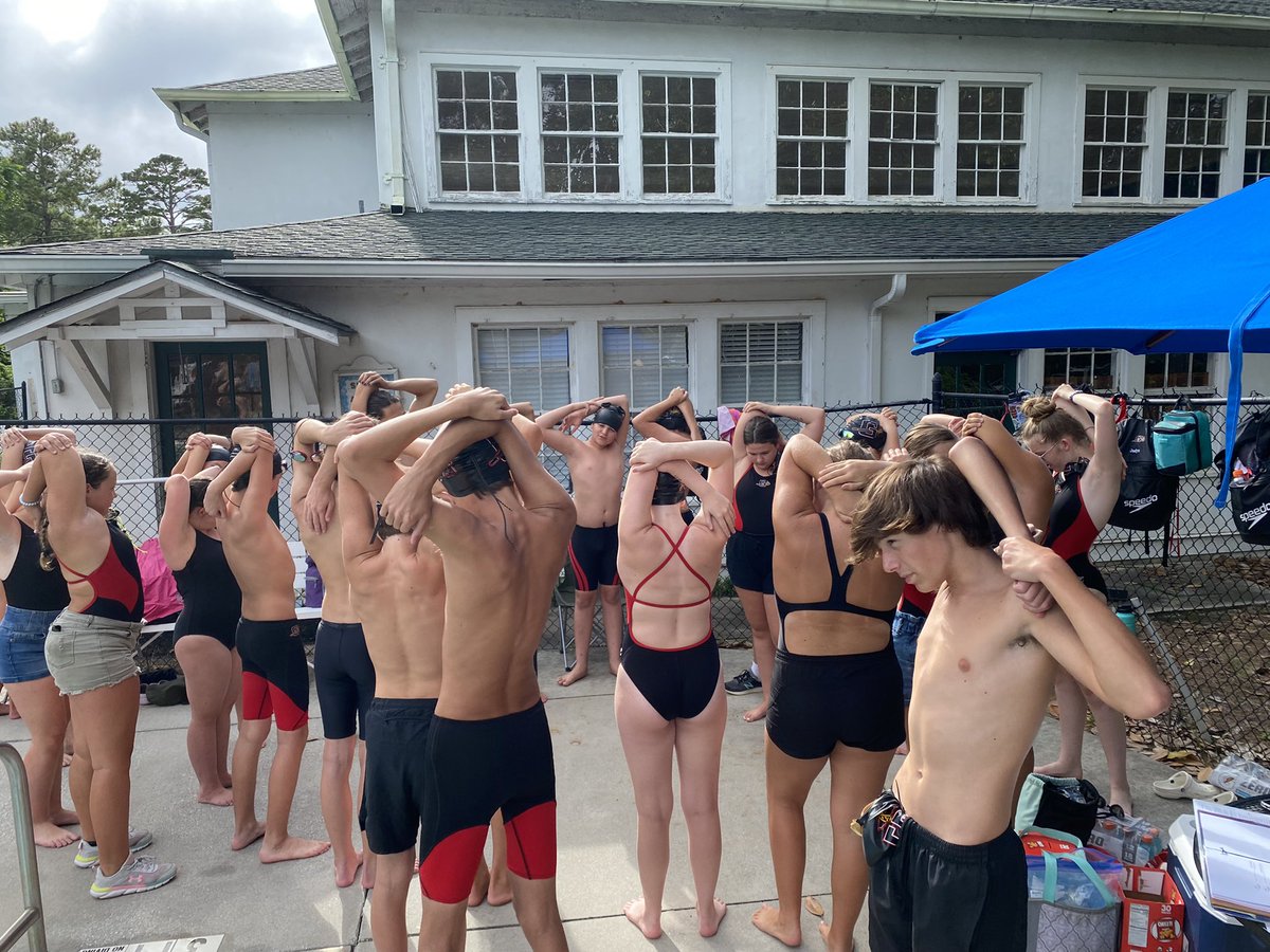 Getting ready for our first swim meet. <a href="/whittakeranne/">Whittaker-Anne</a> <a href="/gilbert_indians/">Gilbert Indians Football</a> @GHS_Indians <a href="/GMSWarriors/">GilbertMiddleSchool</a>