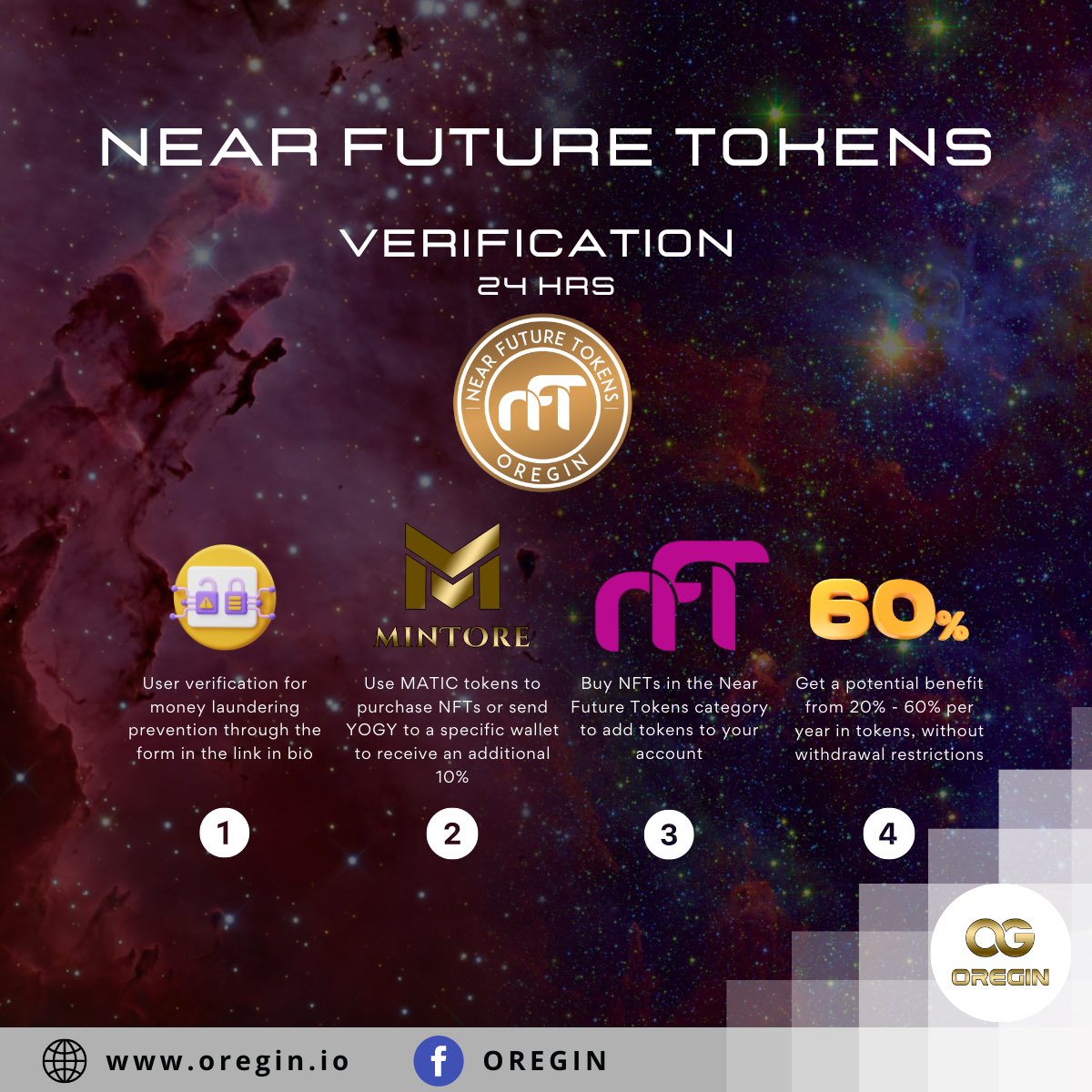 OREGIN_io's tweet photo. Near Future Tokens are a great way to put your tokens to work 🤑 Beat market risks and inflation with a software that is constantly operating with a drawdown of 0.69% 🔔
#NFT #ai #trade #trading #trader #crypto #CryptoNews #blockchain #NFTCommunity #OREGIN #MINTORE https://t.co/8T5Ib4Urrw