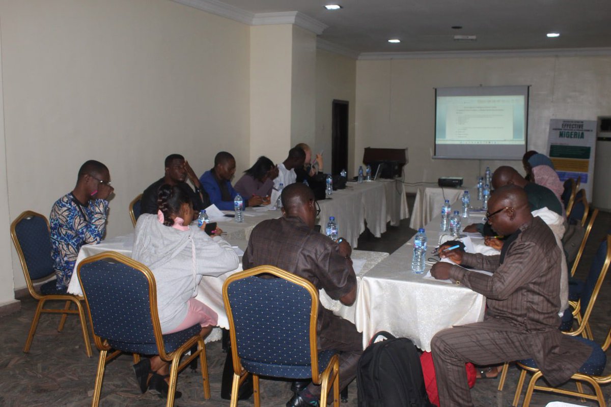 AbujaJdpc's tweet photo. Day 1 of the 3 day training of the Action Against Trafficking in Persons (AATiP) Cluster on Budget Monitoring and Analysis.
The training targets a more effective implementation of the @USAIDNigeria funded @NigeriaScale project on Countering Trafficking in Persons.
#FundNAPTIP https://t.co/wMmg4i6p6Y