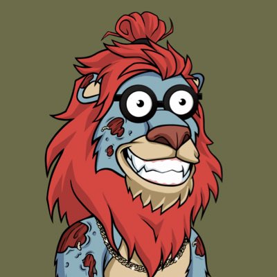 autonomusrobotx's tweet image. Officially blue chipped and became a member of @LazyLionsNFT #LazyLions